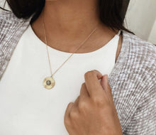 Load image into Gallery viewer, Aqua Gold Necklace