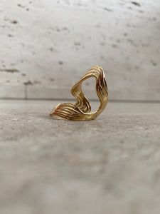 Abstract Ring Gold