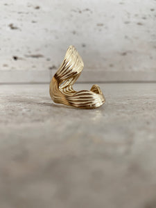 Abstract Ring Gold