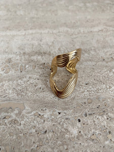 Abstract Ring Gold