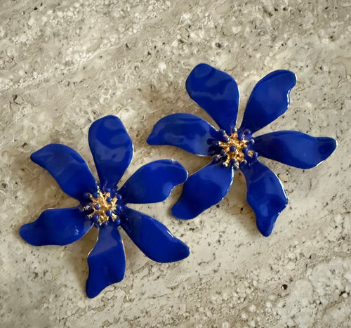 Poinsettia Earrings