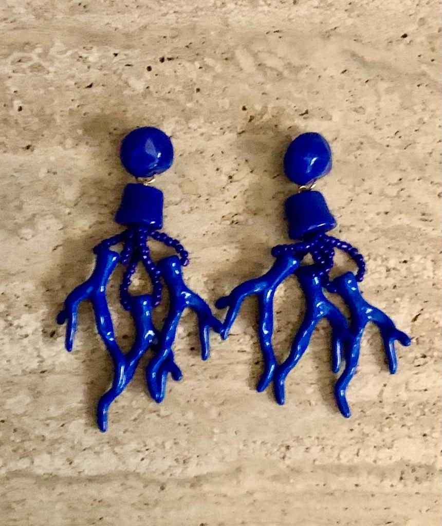 Coral Earrings