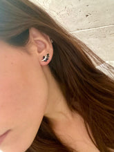 Load image into Gallery viewer, Crystal Leaves earrings